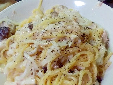 別茹で不要♪牛乳でツナクリームパスタ